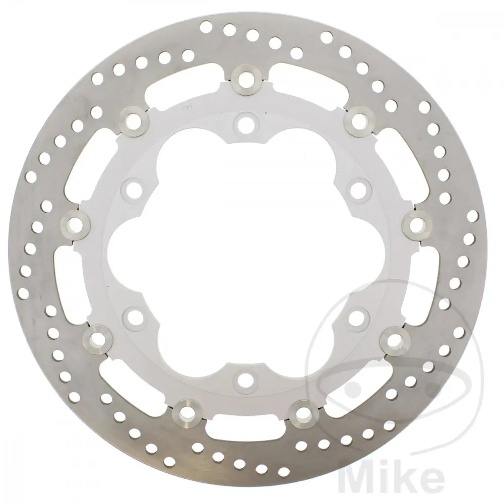 EBC brzdový kotouč pravý EBC TRIUMPH THUNDERBIRD 900 SPORT 97-04, TIGER 900 EFI 99-01, TIGER 955 I  KOLO S VÝPLETEM 01-04, TIGER 955 I  SPEICHENRAD 04