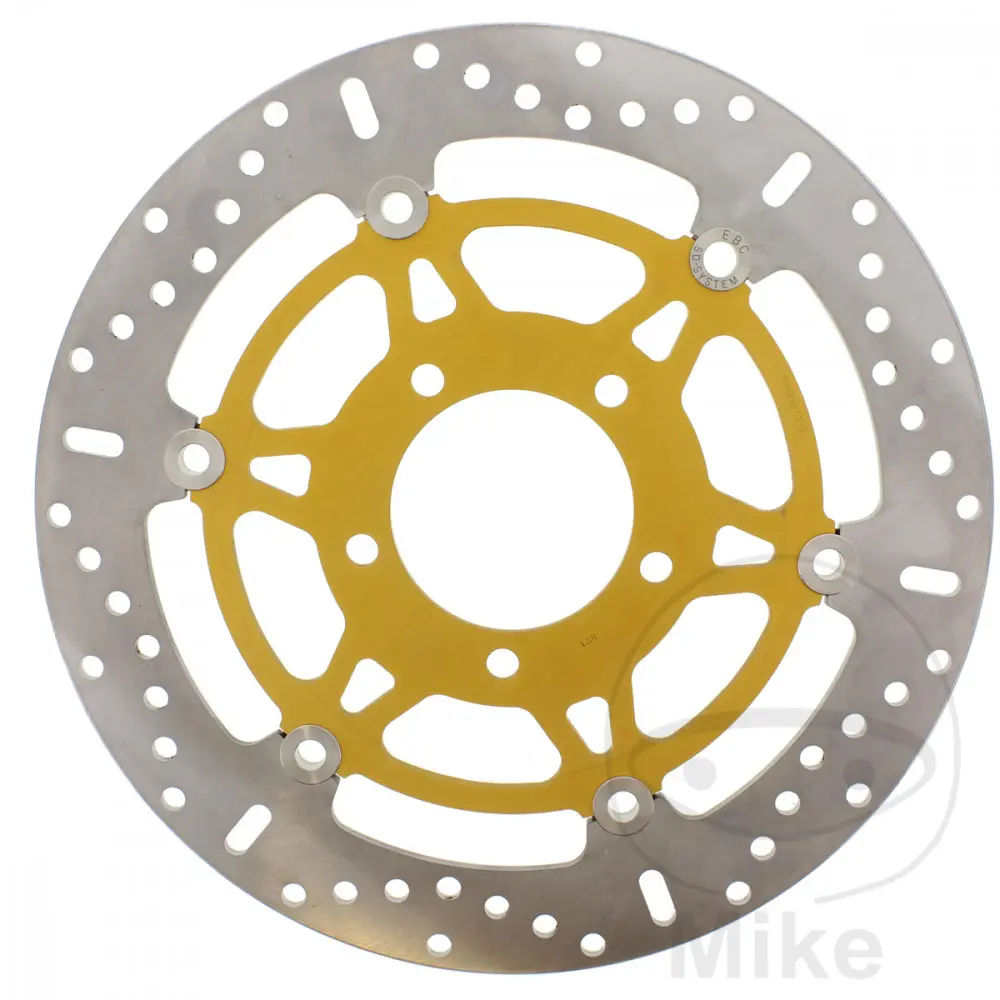EBC brzdový kotouč X EBC Nerezová ocel TRIUMPH BONNEVILLE 865 EFI 09-16, BONNEVILLE 865 SE EFI 09-13, BONNEVILLE 865 EFI NEWCHURCH 15, SPEEDMASTER 865