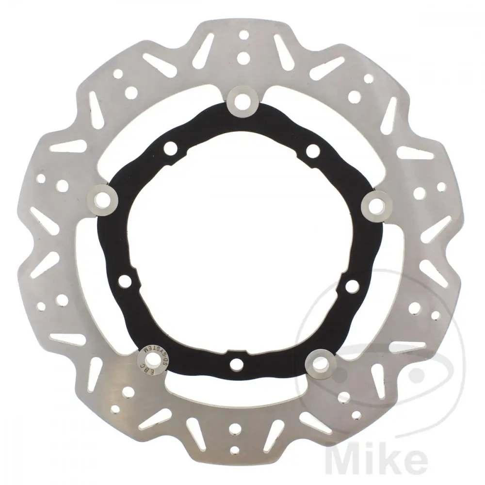 EBC brzdový kotouč VEE EBC černý YAMAHA MT-07 700 14-16, MT-07 700 MOTO CAGE 14-16, MT-07 700 A  ABS 14-17, MT-07 700 A MOTO CAGE ABS 14-17, MT-07 700