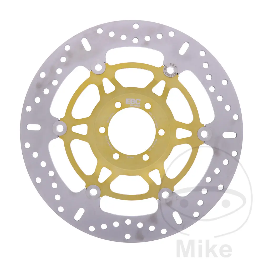 EBC brzdový kotouč X EBC Nerezová ocel APRILIA RST 1000 MILLE FUTURA 01-04, CAGIVA C12R 125 FRECCIA 89-90, DUCATI 907 900 IE 90-91, SUPERSPORT 900 SS