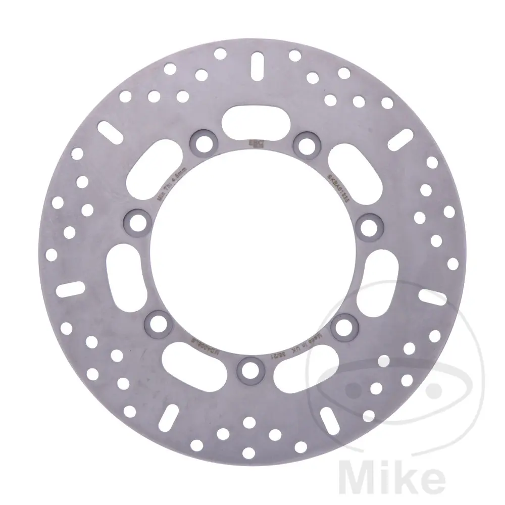 EBC brzdový kotouč levý EBC Pozinkovaná ocel KAWASAKI EN 450 LTD 85-89, EN 500 90-93, GPZ 1100 81, GT 550 83-01, Z 1000 81-82, Z 1000 LTD 81, Z 1100