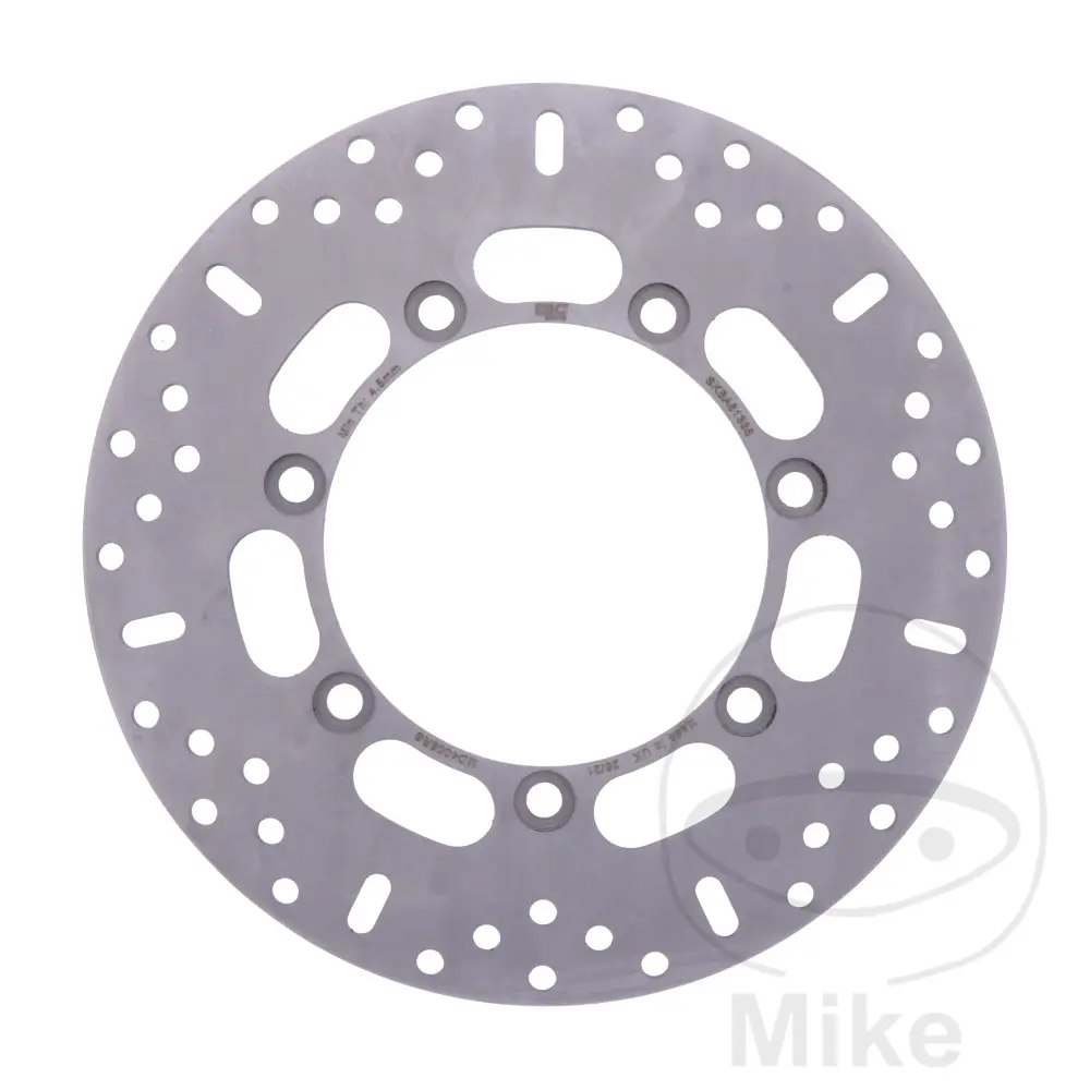 EBC brzdový kotouč pravý EBC Pozinkovaná ocel KAWASAKI GPZ 1100 81, GT 550 83-01, Z 750 SPECTRE 82-83, Z 1000 81-82, Z 1000 LTD 81, Z 1100 ST 81-83