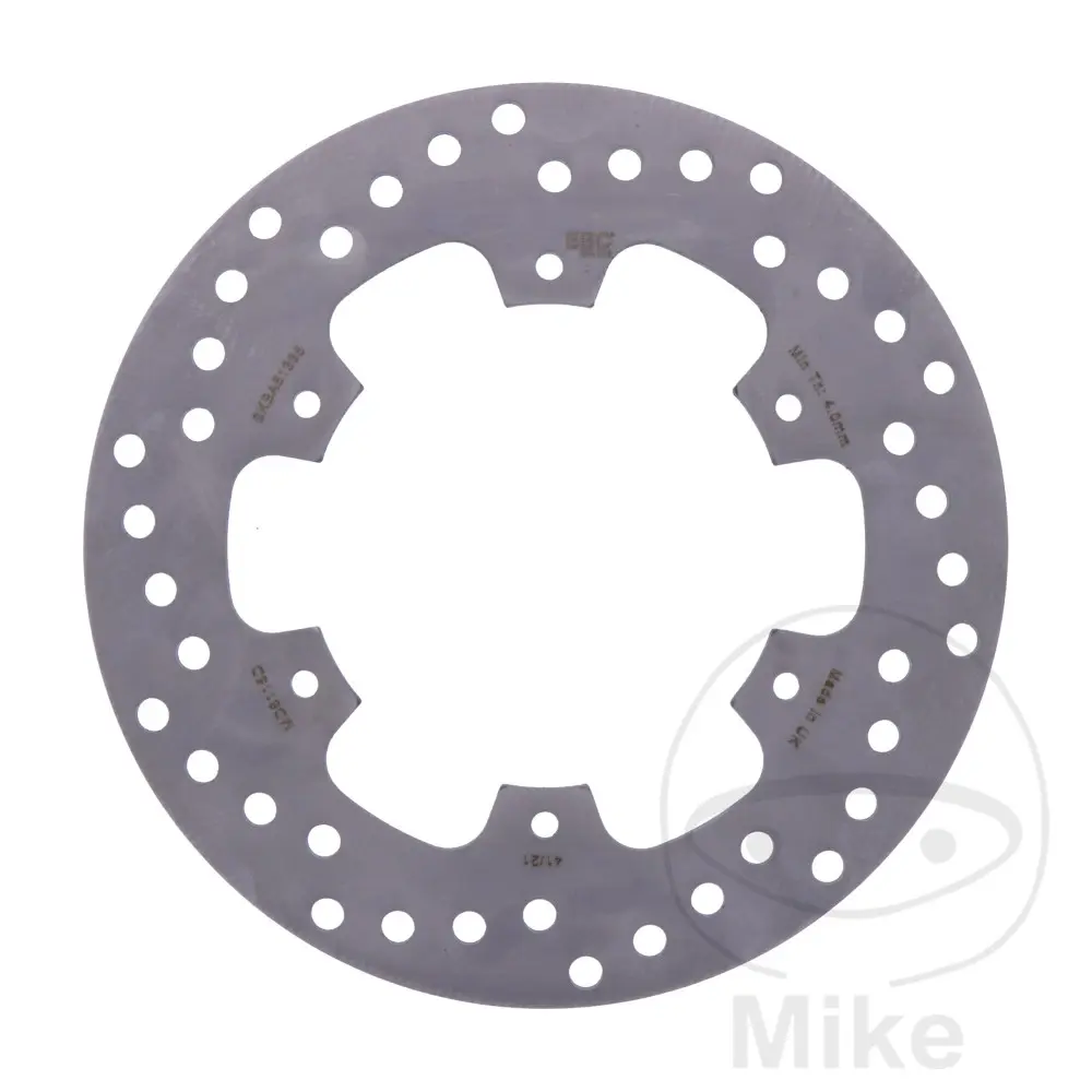 EBC brzdový kotouč EBC MX / Enduro / ATV YAMAHA DT 125 RE 04-06, DT 125 RE MX EVERTS 05-06, DT 125 X 05-06, DT 125 R 91-96, DT 125 RH 97-03, DT 125 RN