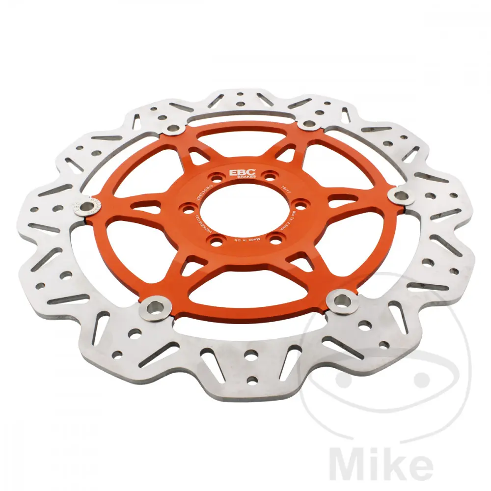EBC brzdový kotouč VEE EBC oranžový DUCATI 748 748 SP SPORT PRODUCTION 95-97, 748 748 SPS SPORT PRODUCTION 98-99, 851 851 S 88-90, 888 888 SP5 SPORT