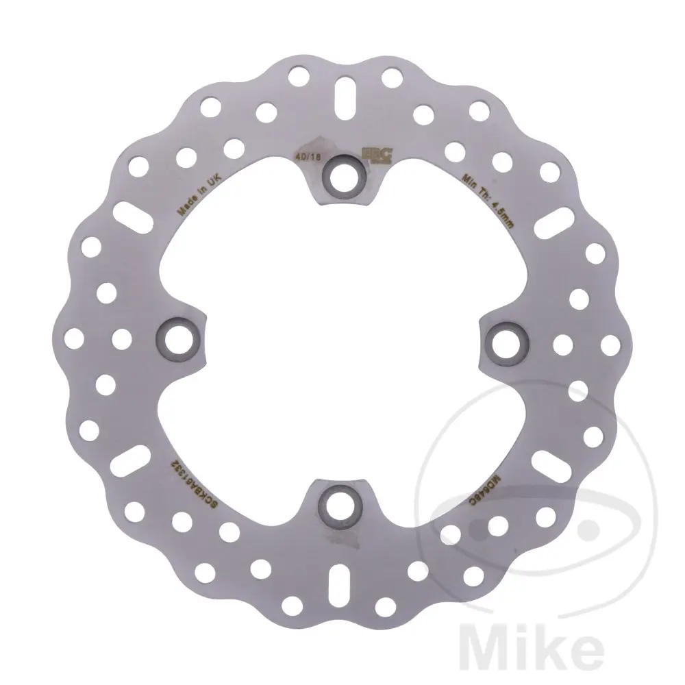 EBC brzdový kotouč Contour EBC TRIUMPH DAYTONA 600 03-04, DAYTONA 650 05, DAYTONA 675 06-12, DAYTONA 675 R 11-12, DAYTONA 955 I  DVOURAMENNÁ KYVNÁ
