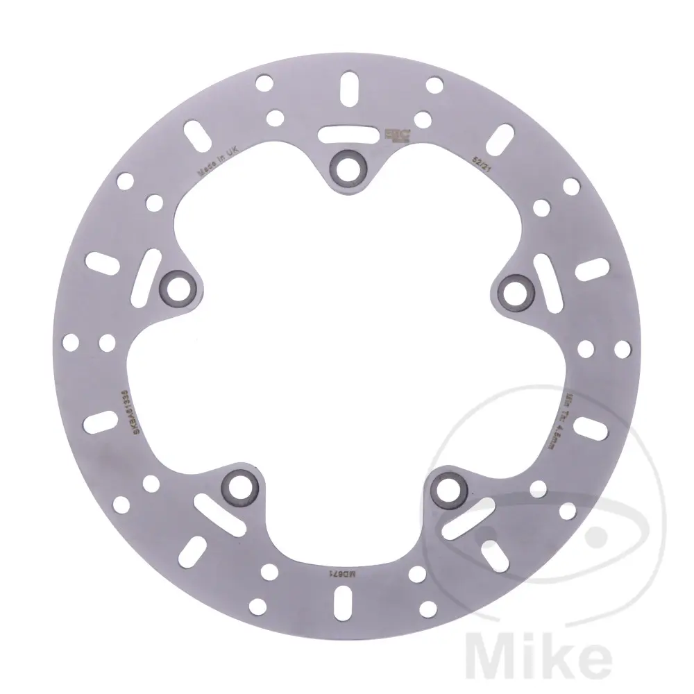 EBC brzdový kotouč EBC BMW C 400 GT ABS 18-24, C 400 GT SE ABS 20, C 400 X ABS 18-24, CE04 ABS 22-24, CE04 ABS PRO DTC 22-24, F 650 800 GS 08-12,