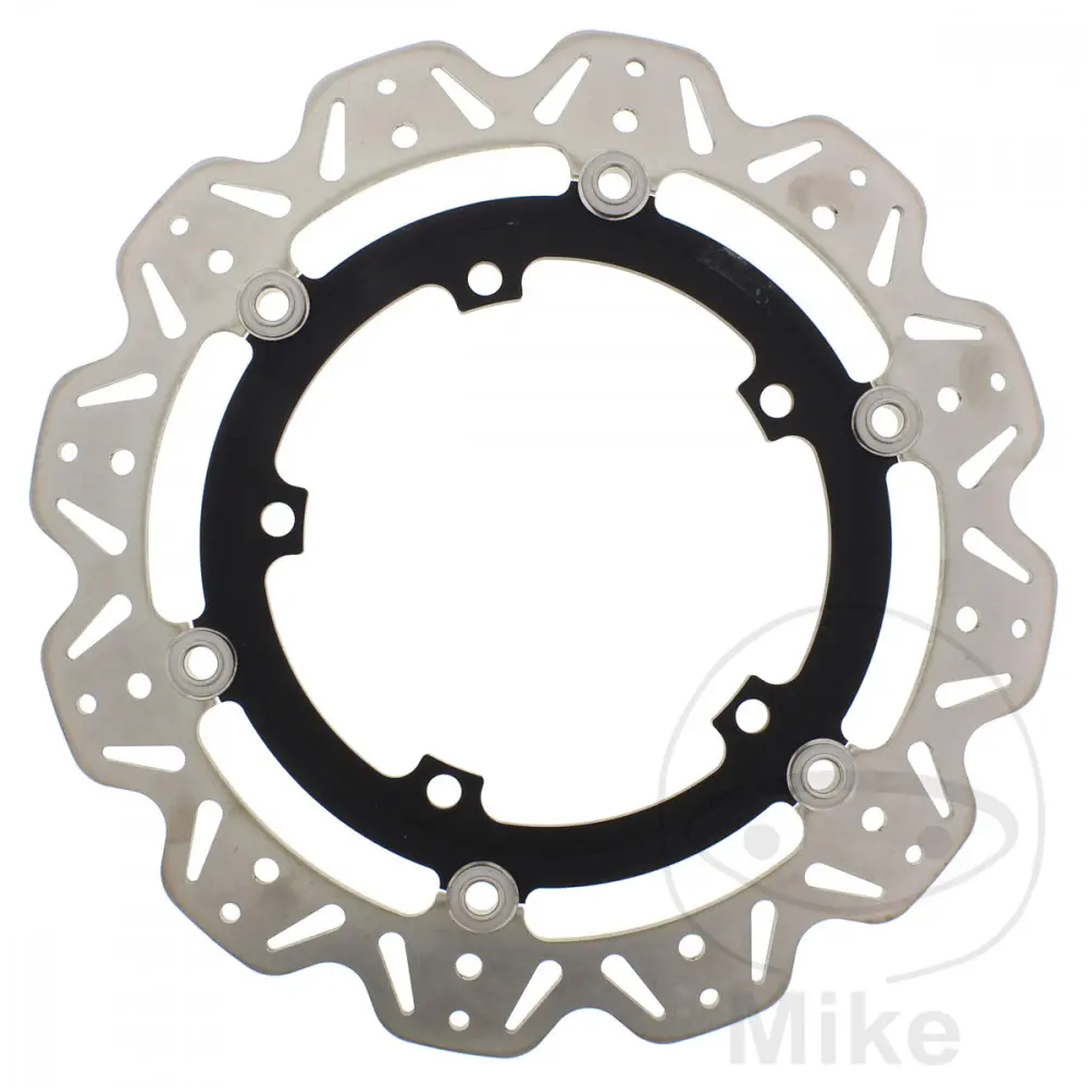 EBC brzdový kotouč VEE EBC černý TRIUMPH SPEED TRIPLE 1050 05-13, SPEED TRIPLE 1050  ABS 11-16, SPEED TRIPLE 1050 R  ABS 12-18, SPEED TRIPLE 1050 R 94