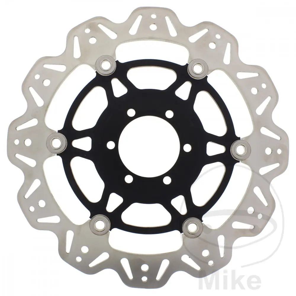 EBC brzdový kotouč VEE EBC černý APRILIA RST 1000 MILLE FUTURA 01-04, CAGIVA C12R 125 FRECCIA 89-90, DUCATI 907 900 IE 90-91, SUPERSPORT 900 SS