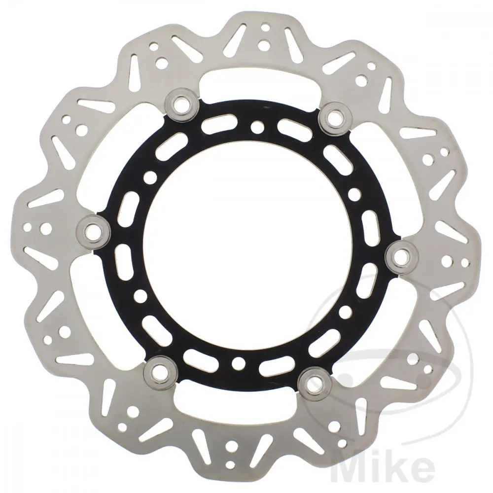 EBC brzdový kotouč VEE EBC černý YAMAHA BT 1100 BULLDOG 02-06, FJR 1300 01-04, FZS 1000 FAZER 01-05, FZS 1000 S FAZER 03-05, SCR 950 ABS 17-19, SCR