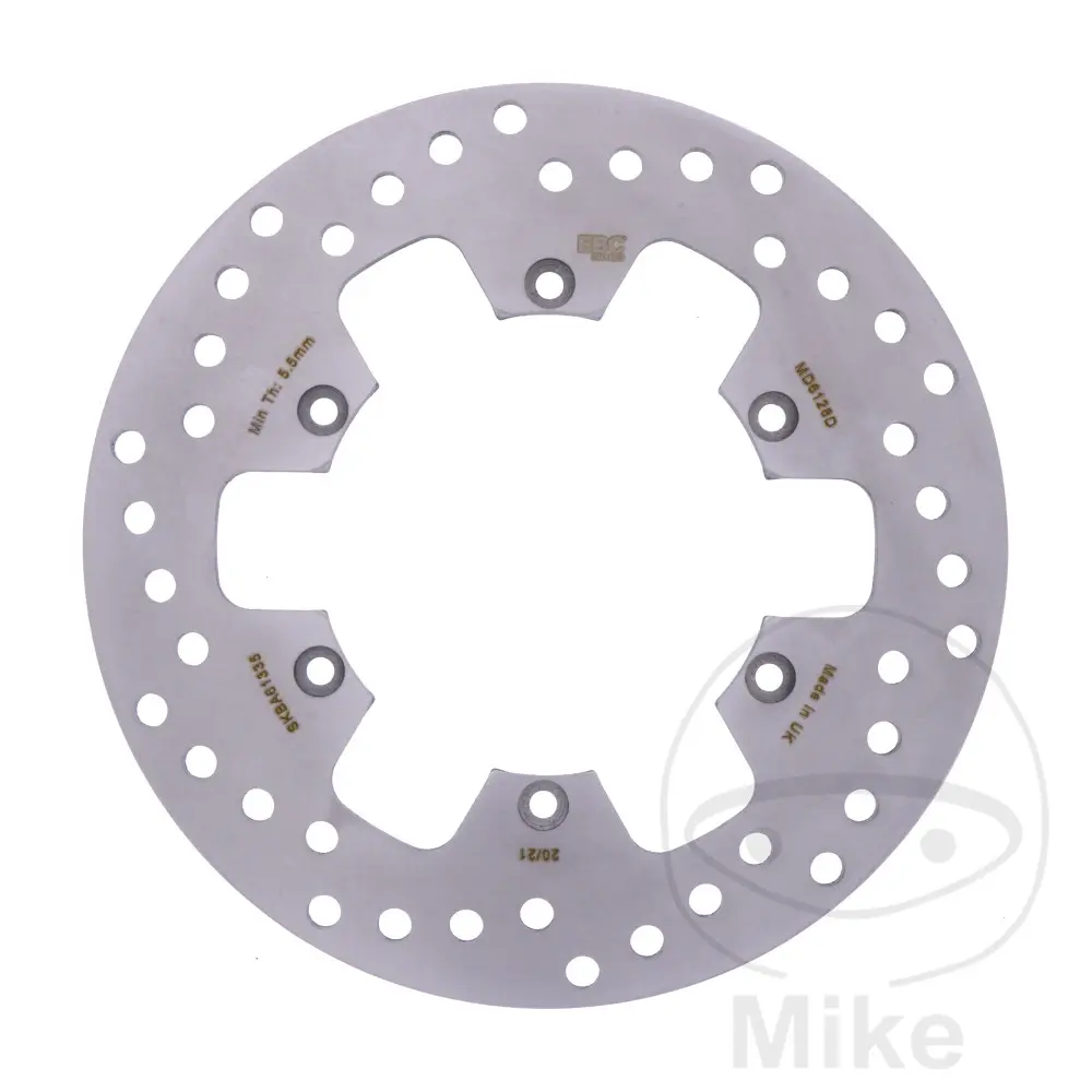 EBC brzdový kotouč EBC MX / Enduro / ATV APRILIA PEGASO 125 K 89, PEGASO 125 L 90, PEGASO 125 M 91, PEGASO 125 N 92, PEGASO 125 P 93, PEGASO 125 R