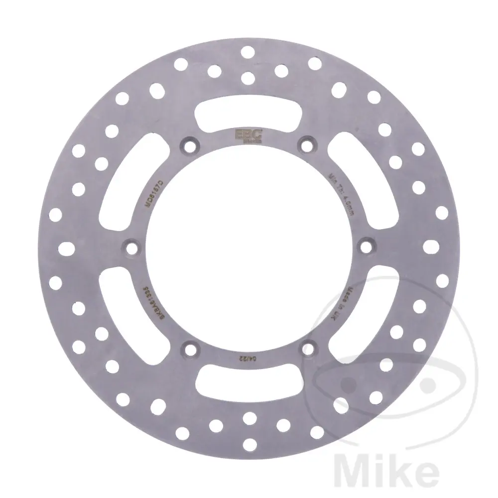EBC brzdový kotouč EBC MX / Enduro / ATV SUZUKI DR-Z 400 SMU 05-07, DR-Z 400 SM 05-08, DR-Z4 400 S 25, RM 125 99-05, RM 250 99-05