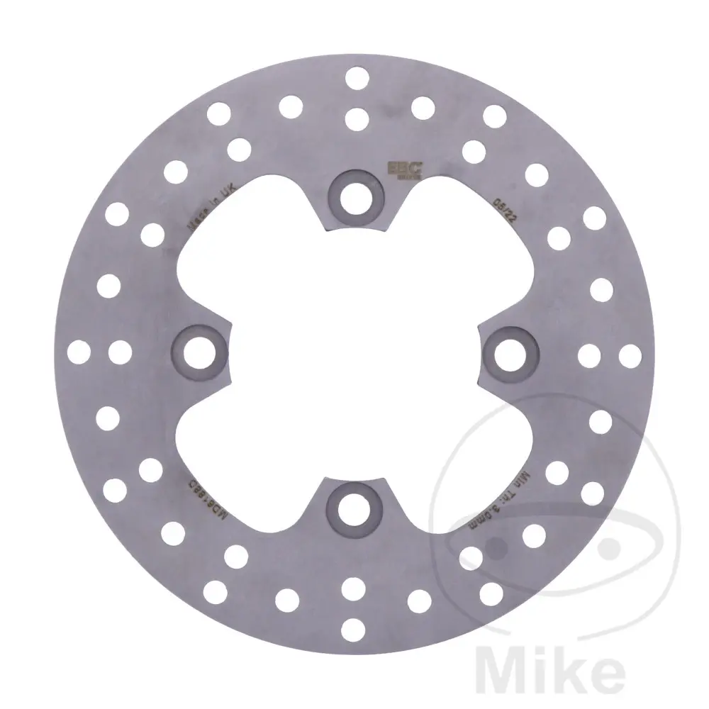 EBC brzdový kotouč EBC MX / Enduro / ATV KAWASAKI KVF 360 PRAIRIE 4WD 03-14, KVF 360 PRAIRIE 2WD 03-09, KVF 650 BRUTE FORCE 05-17, KVF 750 BRUTE FORCE