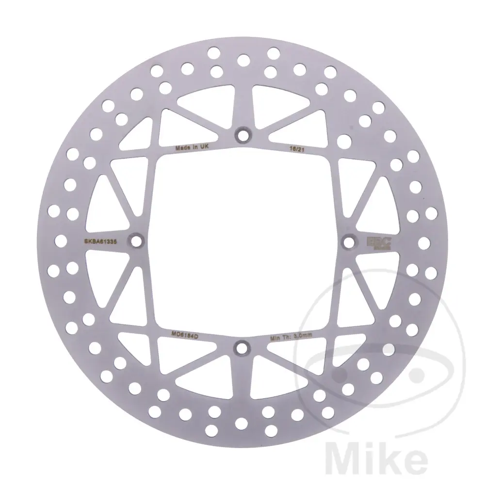 EBC brzdový kotouč EBC MX / Enduro / ATV HUSQVARNA CR 125 93-14, CR 250 93-05, CR 360 93-94, SM 125 98-99, SM 125 S 00-10, SMR 125 4T 11-13, SMS 125