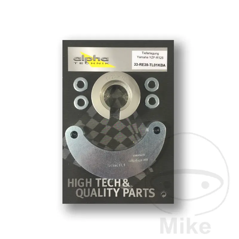 Alphatechnik snížení podvozku sada AT s ABE YAMAHA MT 125 A  ABS MTN125-A 20, YZF-R 125 A  ABS 19-20 ( )
