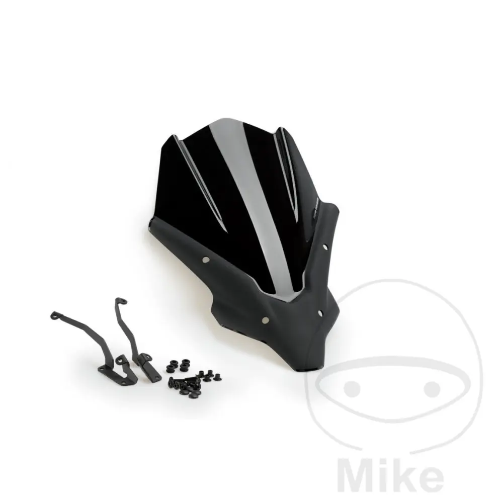 Puig plexi TOUR NEW GEN PUIG černá YAMAHA MT-07 700 A  ABS MTN690 21-24, MT-07 700 A  ABS MTN690-U 21-24, MT-07 700 A PURE ABS MTN690-U 23-25, MT-07