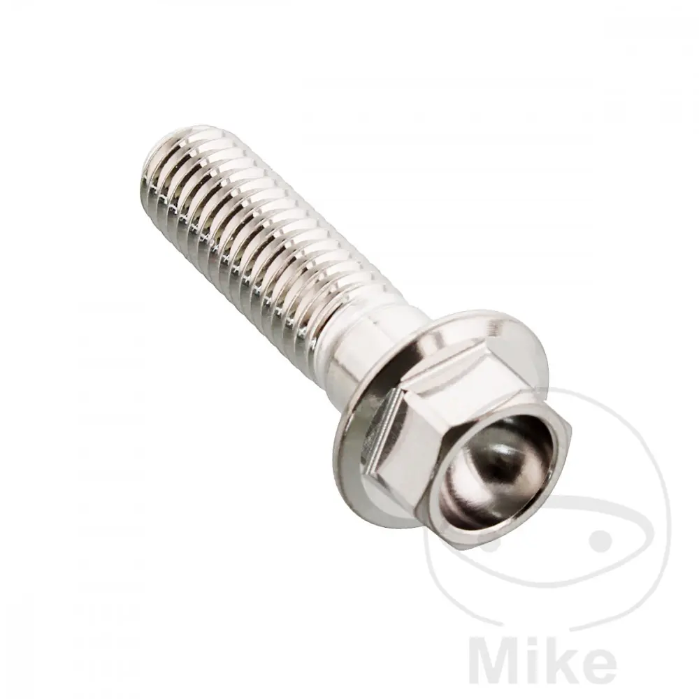 JMP šroub šestihranný M8X1.25 30 mm nerez V4A APRILIA AREA 51 50 LC 98, AREA 51 50 LC  KAT 99-02, AREA 51 50 LC SBK KAT 00-02, ATLANTIC 500 02-05,