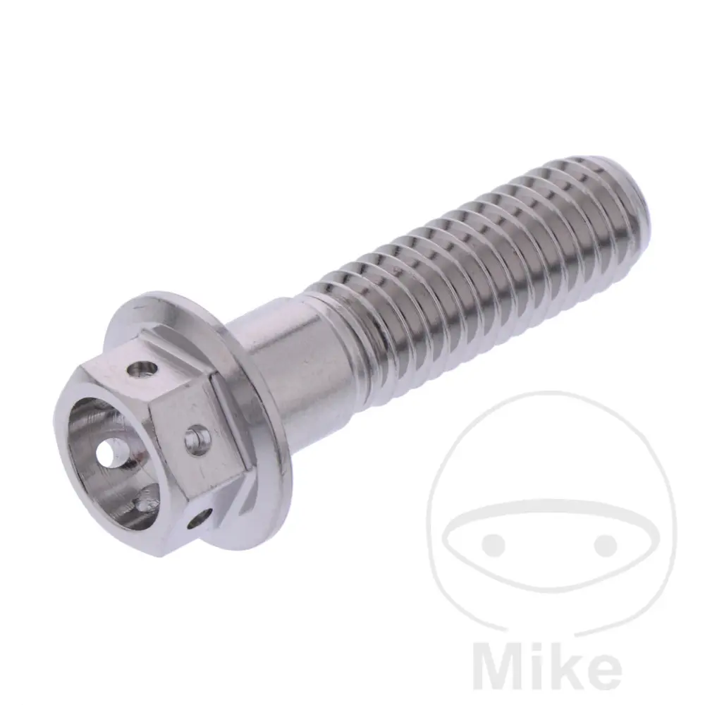 JMP šroub šestihranný M8X1.25 mm 30 mm nerez V4A Racing APRILIA AREA 51 50 LC 98, AREA 51 50 LC  KAT 99-02, AREA 51 50 LC SBK KAT 00-02, ATLANTIC 500