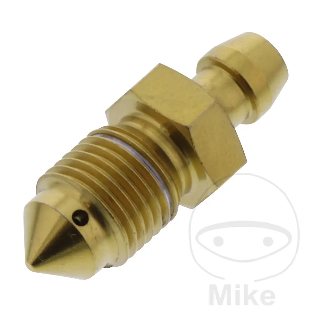 JMP odvzdušňovací šroub M10 x 1.00 mm nerez V4A zlatý APRILIA AF1 50 FUTURA 90-92, AF1 50 PROJECT 108 88, AF1 50 89, AF1 125 FUTURA 90-91, AF1 125