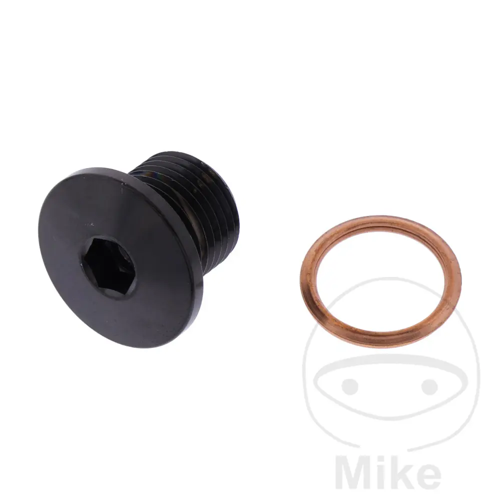 JMP šroub hlavy válce M14X1.25 mm 11MM nerez V4A černý SUZUKI AN 400 A BURGMAN EURO5 ABS 22-25, AN 400 A BURGMAN EURO5 URBAN EDITION ABS 24, GSF 600 S