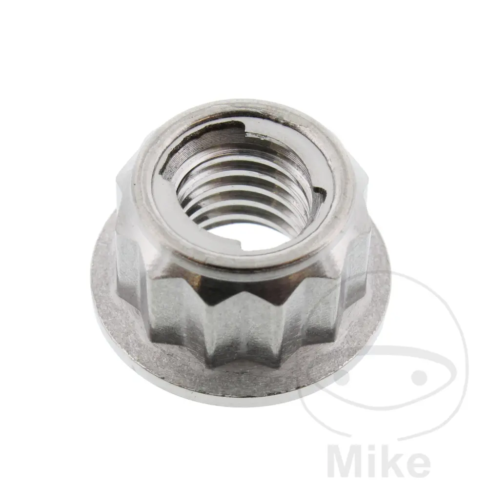 JMP vázací matka M8X1.25 mm Titan APRILIA PEGASO 650 97-00, PEGASO 650 IE 01-04, PEGASO 650 IE FACTORY 07-10, PEGASO 650 GARDA 98-00, PEGASO 650 IE