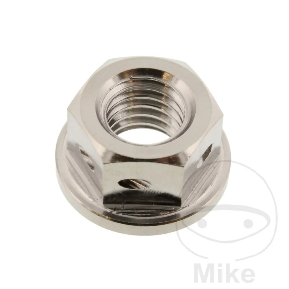 JMP matka řetězového kolečka M8X1.25 mm Titan APRILIA PEGASO 650 97-00, PEGASO 650 IE 01-04, PEGASO 650 IE FACTORY 07-10, PEGASO 650 GARDA 98-00,