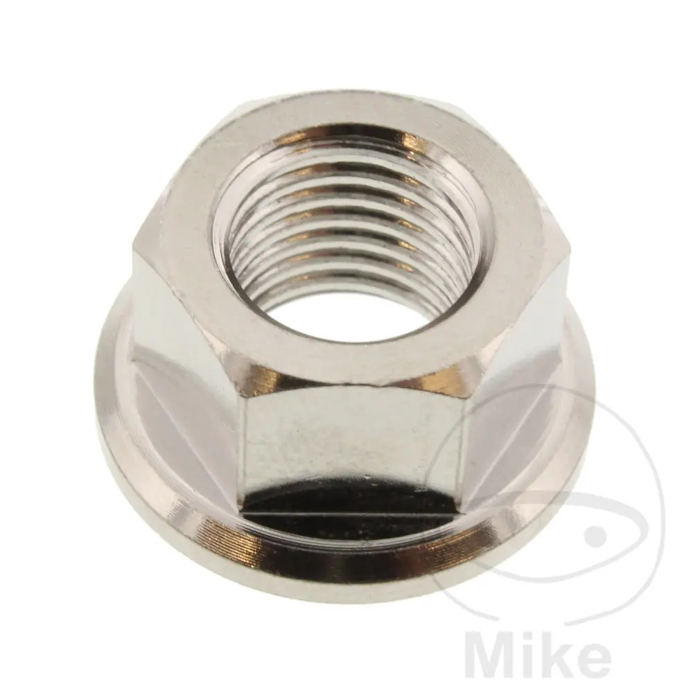 JMP matka řetězového kolečka M10 x 1.25 mm nerez V4A APRILIA DORSODURO 900  ABS 17-21, RS 457  ABS 24-25, RS 660  ABS 22-25, RS 660 EXTREMA ABS 23-24,