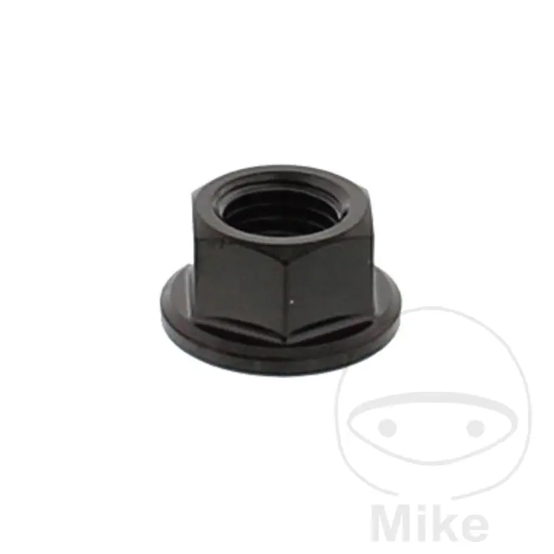 JMP matka řetězového kolečka M10 x 1.25 mm nerez V4A černý APRILIA DORSODURO 900  ABS 17-21, RS 457  ABS 24-25, RS 660  ABS 22-25, RS 660 EXTREMA ABS