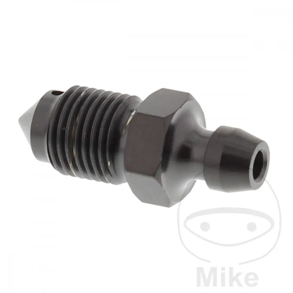 JMP odvzdušňovací šroub M10 x 1.00 mm nerez V4A černý APRILIA AF1 50 FUTURA 90-92, AF1 50 PROJECT 108 88, AF1 50 89, AF1 125 FUTURA 90-91, AF1 125
