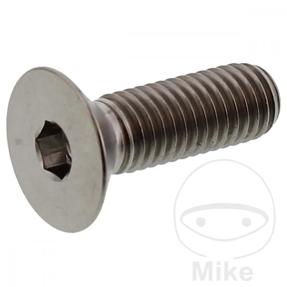 JMP zápustný šroub M8X1.25 mm 25 mm Titan APRILIA MXV 450 08-15, RXV 450 06-15, RXV 550 06-08, SXV 450 06-13, SXV 550 06-15, BMW G 450 X 08-11, KTM SX