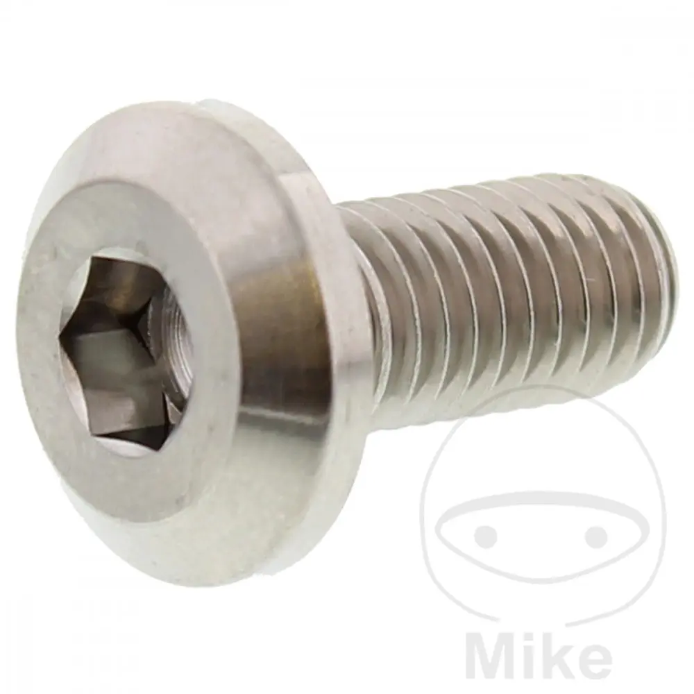 JMP šrouby brzdového kotouče M8X1.25 mm 18 mm Titan TRIUMPH ADVENTURER 900 96-01, AMERICA 865 07, AMERICA 865 EFI 08-17, AMERICA 865 LT EFI 14-17,
