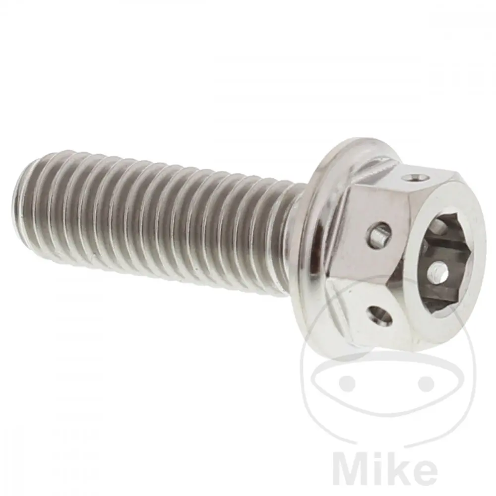 JMP šroub Dualdrive M8X1.25 mm 25 mm Titan APRILIA AMICO 50 GL 96-99, AREA 51 50 LC 98, AREA 51 50 LC  KAT 99-02, AREA 51 50 LC SBK KAT 00-02, COMPAY