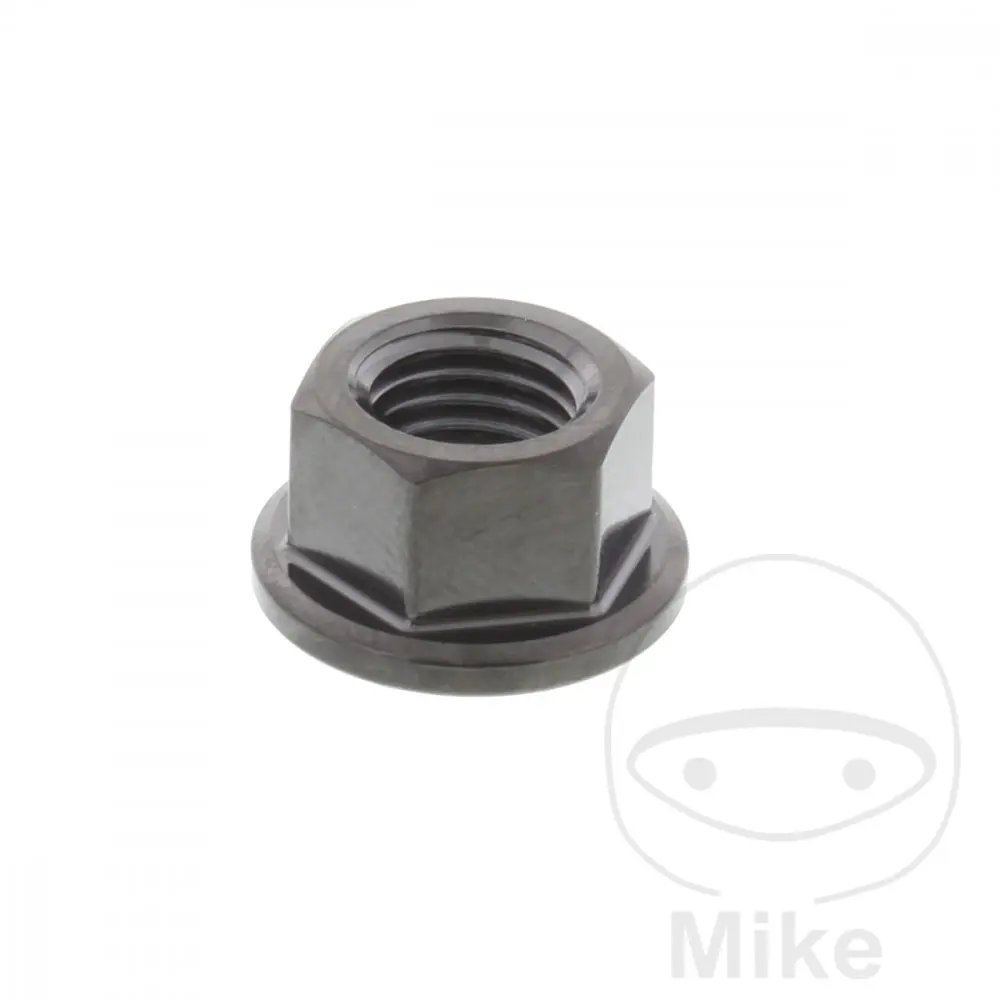 JMP matka řetězového kolečka M10 x 1.25 mm Titan černý APRILIA DORSODURO 900  ABS 17-21, RS 457  ABS 24-25, RS 660  ABS 22-25, RS 660 EXTREMA ABS