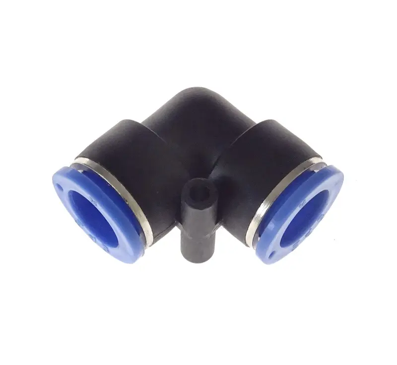 Rychlospojky hadicové úhlové - kolínko, různé průměry, plast, Velikost: 16 mm