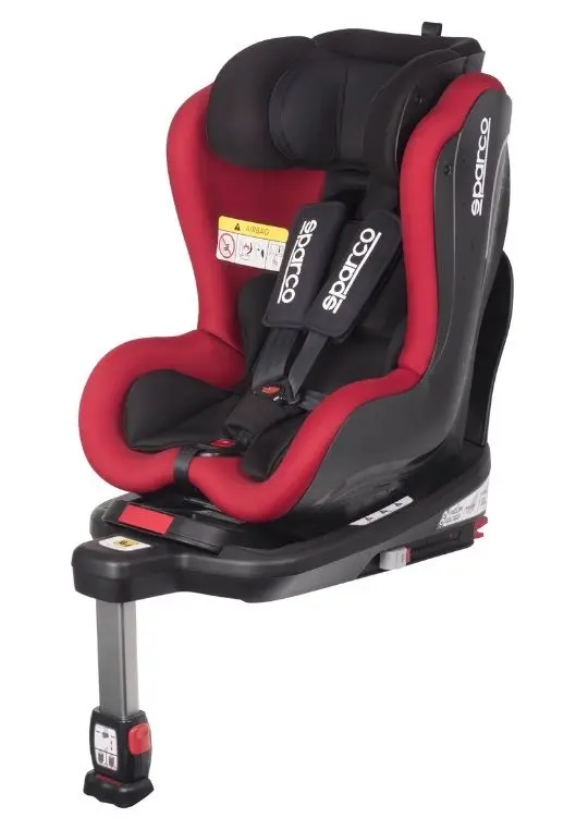Autosedačka SPARCO SK500I ISOFIX černo červená