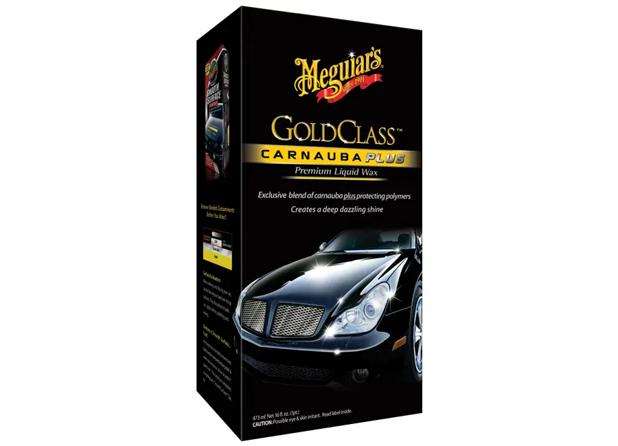 Meguiar's Gold Class Carnauba Plus Premium Liquid Wax - tekutý vosk s karnaubou, 473 ml