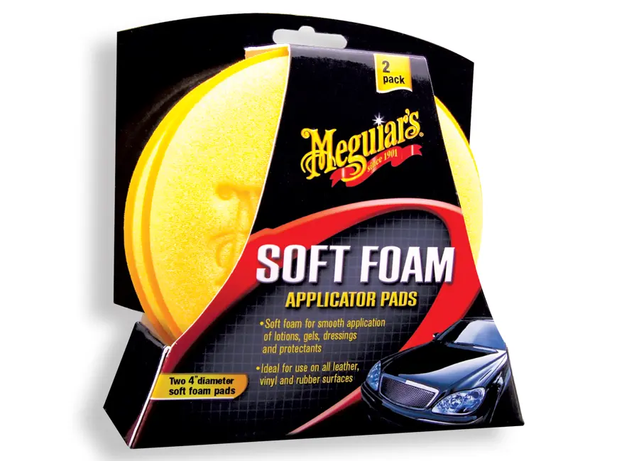 Meguiar's Soft Foam Applicator Pad - pěnové aplikátory, 2 ks