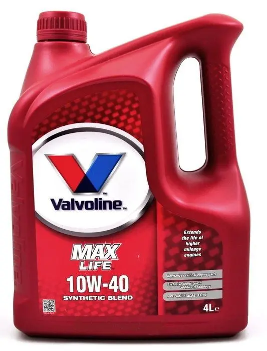 VALVOLINE MAXLIFE 10W40 4L VML10W404L