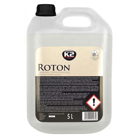 K2 G165 ROTON, 5L - profesionální čistič disků kol