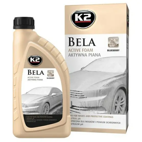 K2 G100BB BELA - Aktivní mycí pěna, Blueberry 1L