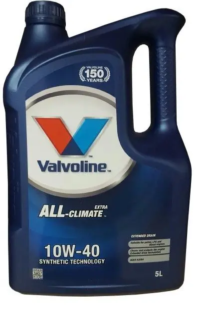 Motorový olej Valvoline All-Climate Extra 10W-40, 5L