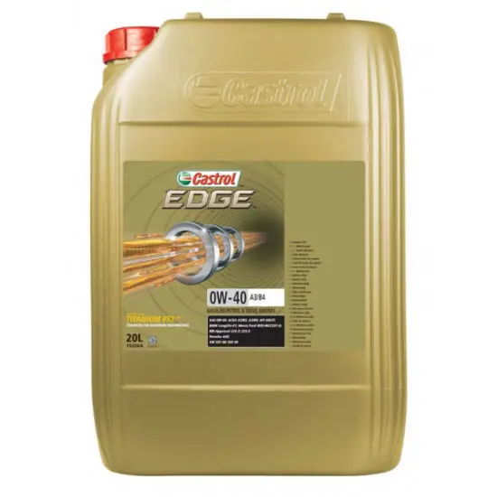 CASTROL EDGE 0W-40 A3/B4, 20L
