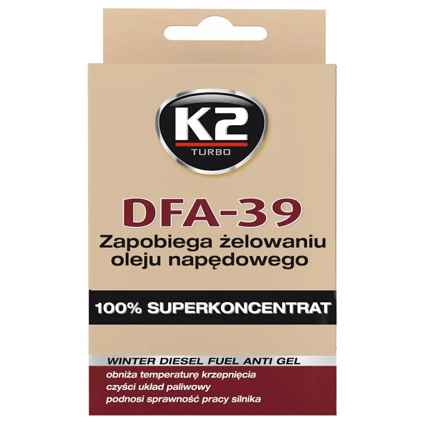 K2 DFA-39 - 50 ml - přípravek proti zamrzání nafty