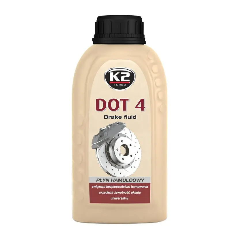 K2 T124 Brzdová kapalina DOT 4, 250 ml