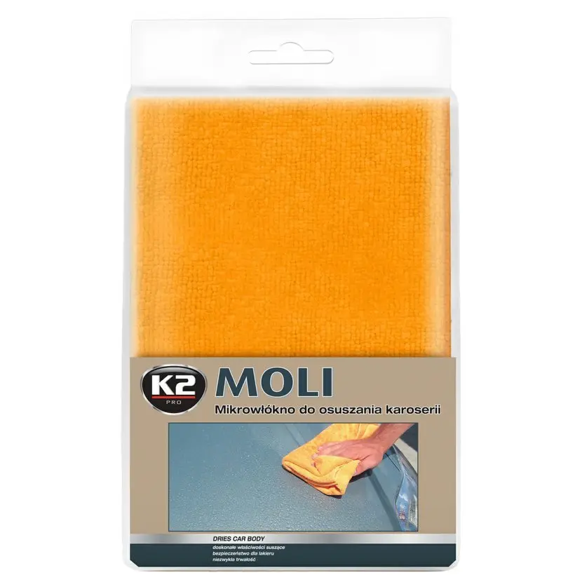 K2 MOLI XXL Vysoce absorpční utěrka z mikrovlákna, 60x60 cm