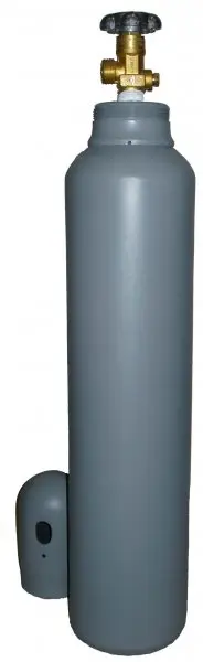 Plynová tlaková láhev DUSÍK N2, 8 litrů, 200 Bar plná 1,6 m3, závit W24,32, s víčkem