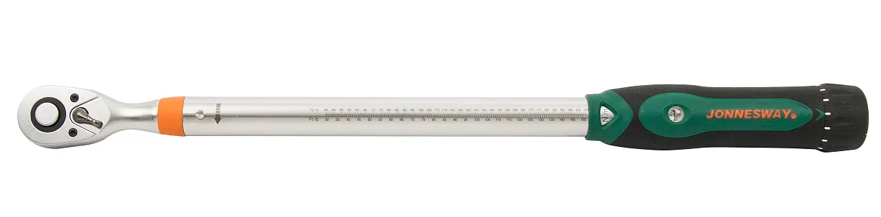 Momentový klíč 1/2" 60-340 Nm, přesný s certifikátem - JONNESWAY T21340N