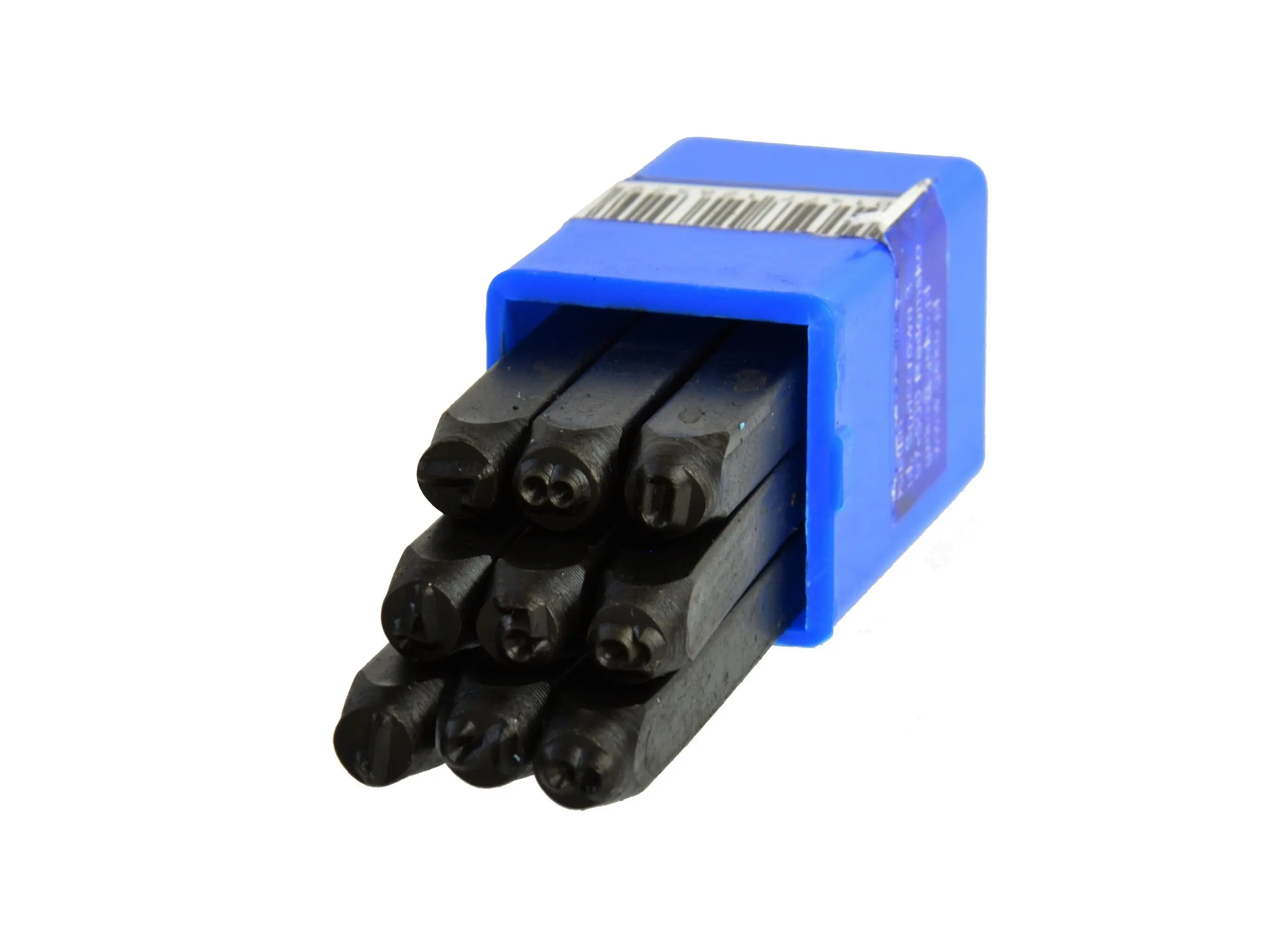 Razicí matrice čísel - raznice, různé velikosti, sada 9 kusů - GEKO, Velikost: 4 mm