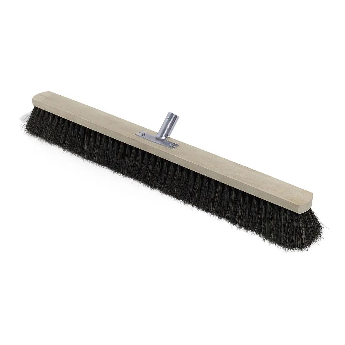 Interiérové koště - smeták, extra šířka 80 cm, dřevěný rám, přírodní štětiny