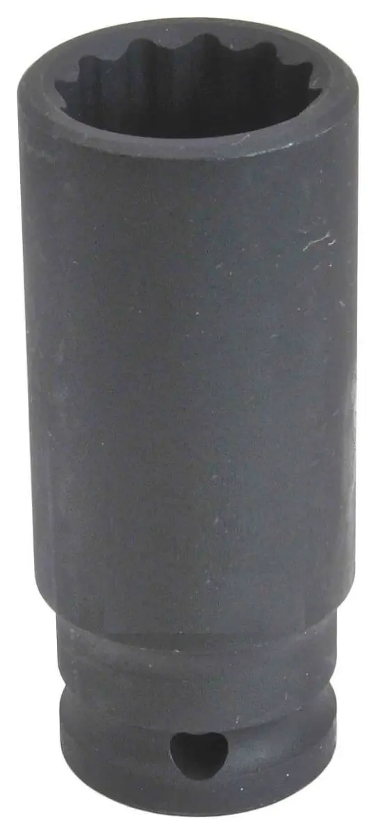 Hlavice nástrčné úderové 1/2", 12hranné, prodloužené 78 mm, různé rozměry - ASTA, Velikost: 18 mm