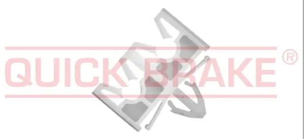 Držák, úchyt brzdového vedení 2 x 3/16" / 5 mm